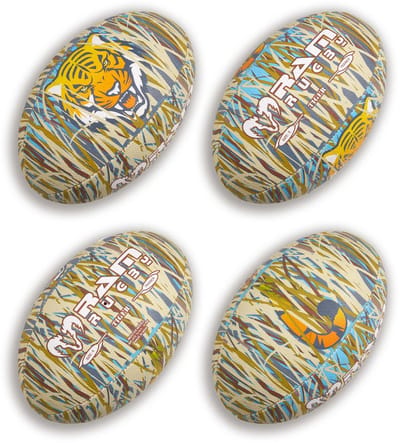 Rugbybal Tiger Fun Squad Trainer – Maat 5 – 3D Grip – Clubkwaliteit