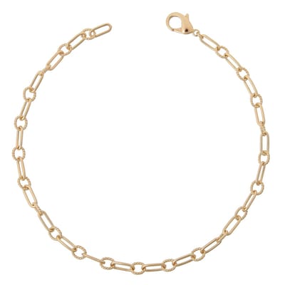 Orphelia PK-023 - Ketting links - Verguld metaal - 44 cm