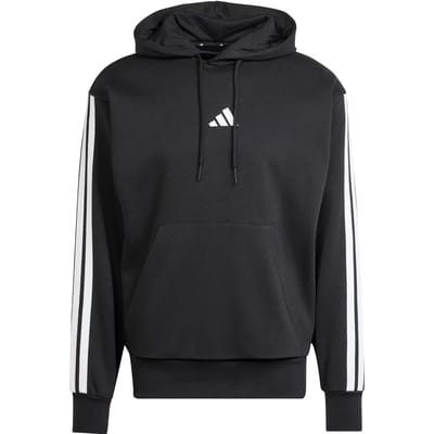 Adidas M 3S heren hoodie zwart wit - Maat S