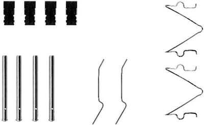 Hella Pagid accessoireset voor remblokken voorzijde Mazda 121 Kia Pride K0071