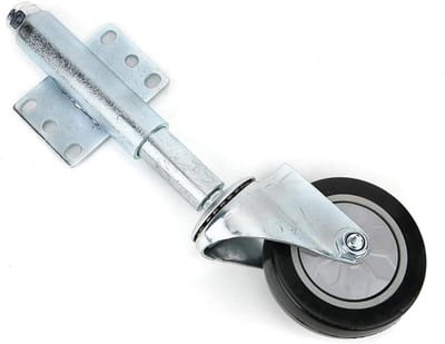 Spring Wheel Met PVC Antislip - Ideaal Voor Ongelijke Wegen (4 inch)