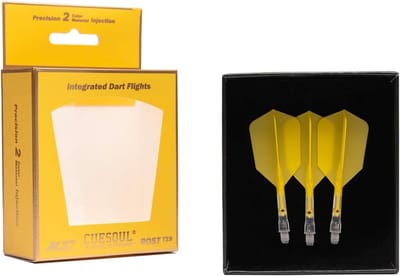 Set van 3 Geïntegreerde Dartschachten met Slanke Vlucht (T19) - Snelheid en Precisie