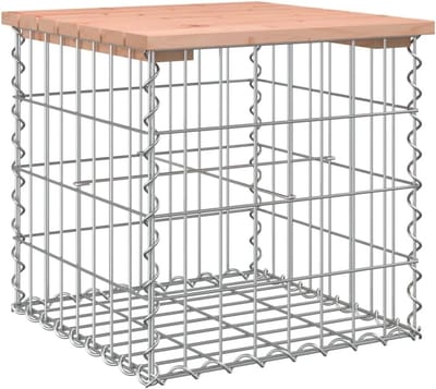 Buitenbank Tuinbank Gabion Ontwerp Douglas Hout