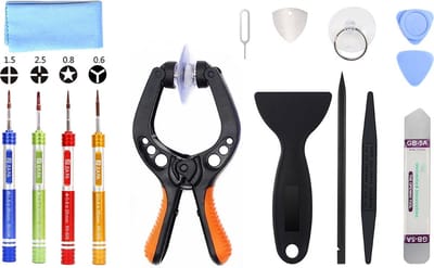 Let op type!! JIAFA JF-8103 15 in 1 Repair Tool Set for iPhone 7