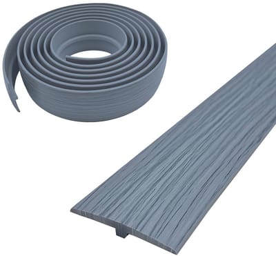 Zelfklevend T-profiel voor Vloerovergangen - 5 cm x 300 cm - Geschikt voor Laminaat en Tegels