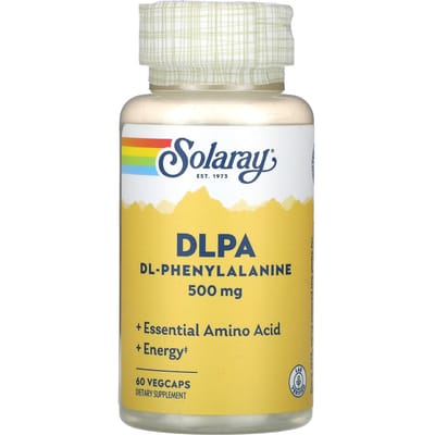 Dlpa, Dl-Fenylalanine, 500Mg, 60 Plantaardige Capsules