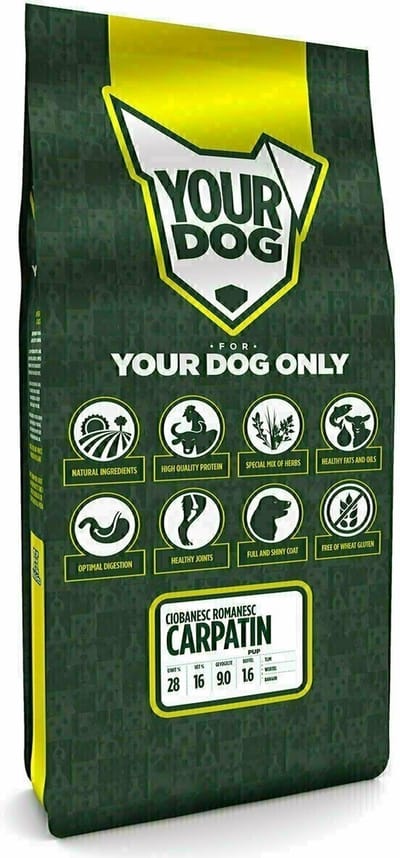 Yourdog Ciobanesc romanesc carpatin Rasspecifiek Puppy Hondenvoer 12kg | Hondenbrokken