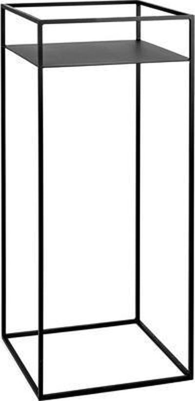 Serax Plantentafel-Plantenrek Metaal Zwart D 39 cm x L 39 cm x H 90 cm