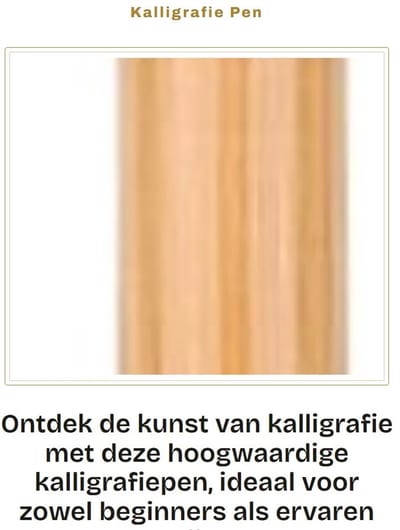 Dailygoods- Kalligrafiepen Piston-Stijl Inktreservoir - Bamboe Multiplex Handvat - Diverse Puntmaten 0,7mm/1,5mm/2,9mm - Geschikt voor Gothic/Italisch/Arabisch - Perfect Cadeau voor Kalligrafieliefhebbers
