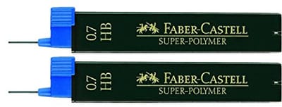 Set van 2 Fijnvullingen 0,7mm voor Vulpotloden - Extreem Onbreekbaar en Antislip