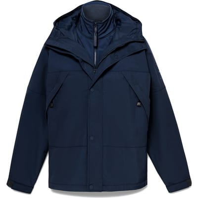 Timberland Waterproof 3in1 Jacket Dark Sapphire Taglia: XL | Giacche invernali Outlet | Uomo | Blu