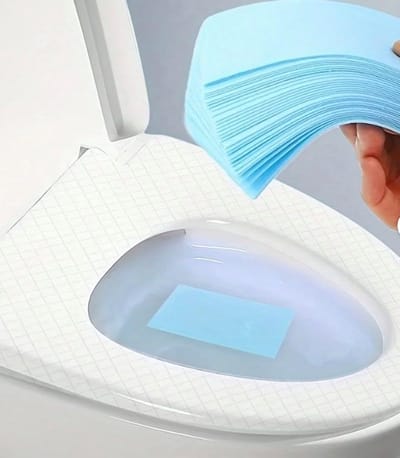 120 Toiletpot Reiniging spapieren - Huishoudelijke Deodorant Tabletten - Oplosbaar - Gemakkelijk op te bergen en te gebruiken - Geschikt voor badkamer, toilet, toilet - Effectief en veilig - Deodoriseert - Blauw