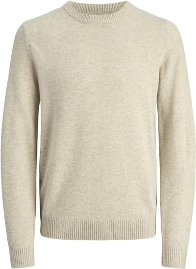 JACK&JONES - JPRBLULAMBSWOOL KNIT CREW NECK - Heren - Gebreide truien