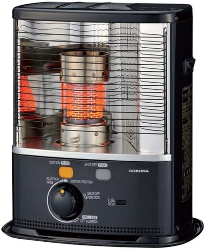 Corona RX 2485 - Petroleumkachel - Kouskachel - 2.4 kW 95 m³