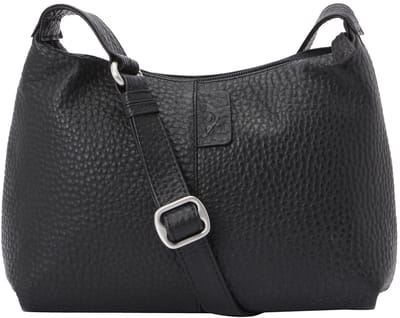 VOi schoudertas Hirsch Linda Crossover Bag Black zwart