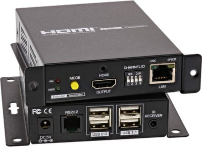 InLine® HDMI USB KVM Extender, uitbreiding via UTP, 4K tot 100m