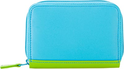 MyWalit Dames Pasjeshouder - Leer - rfid - Blauw