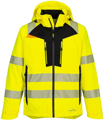 Portwest DX4 Hi-Vis Regenjack DX462 - Geel - 4XL