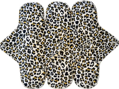Fancy Sew - Wasbare inlegkruisjes - 3 stuks - in Pantherprint