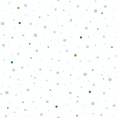 Kinderbehang Profhome 381161-GU vliesbehang licht gestructureerd met kinder patroon mat blauw wit groen 5,33 m2