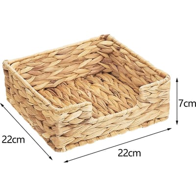 Panier tissé pour papier toilette, porte-serviettes, panier de rangement pour serviettes de bain