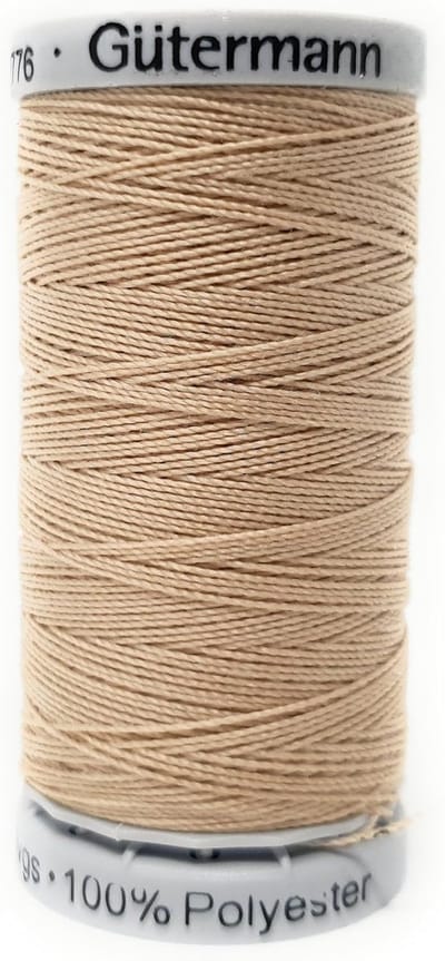 Naaimachine Garen - Sterk Polyester - Reparaties Verstevigen - Scheurvast UV-bestendig - 100 meter - Zandkleur
