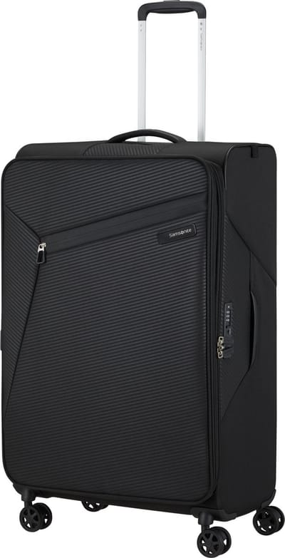 Samsonite Koffer - Litebeam Spinner 4 wiel 77cm uitbreidbaar - Black - 2.8 kg
