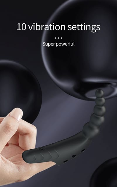 Pretty Love - Jordin - Krachtige Vinger Vibrator - Zwart