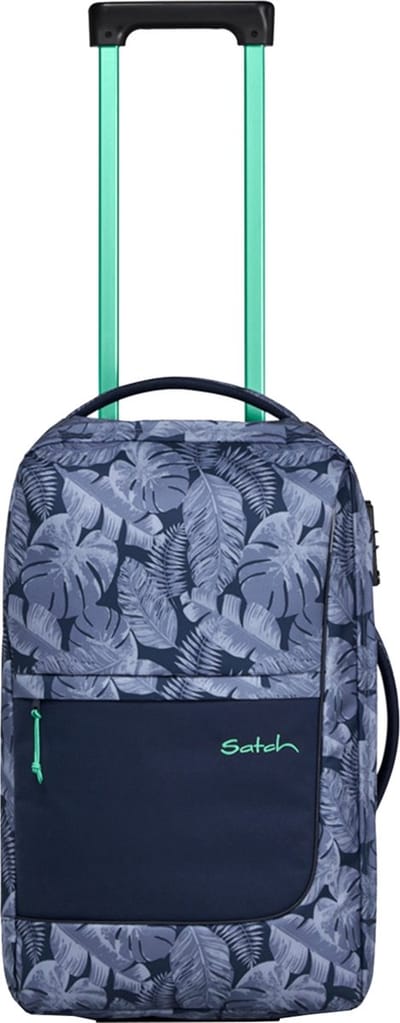 satch Trolley Flow Tropic Blue Blauw 56cm
