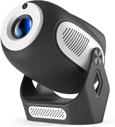 Draagbare Projector - Mini Beamer Home Cinema - Film Avonden - Automatische Keystone Correctie - 40-200 inch - Wit