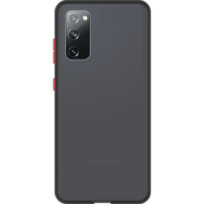Samsung Galaxy S20 Back Cover - Zwart/Transparant