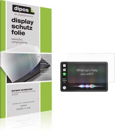 dipos – 2x Matte Beschermfolie geschikt voor Laptok JG9LBK 11 Zoll | Krasbestendige & antireflecterende Screenprotector Ultra-Thin