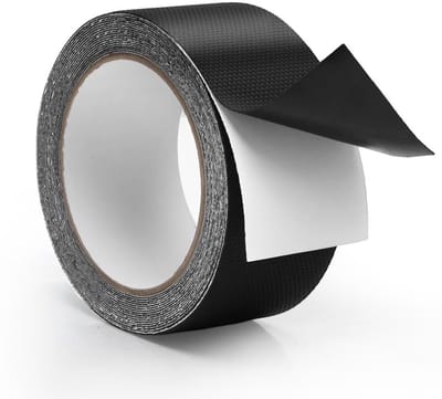 Zelfklevende Antislip Rubber Tape voor Trappen, Vloeren en Douche - Zwart 5cm x 5m, Ideaal voor Grip en Veiligheid