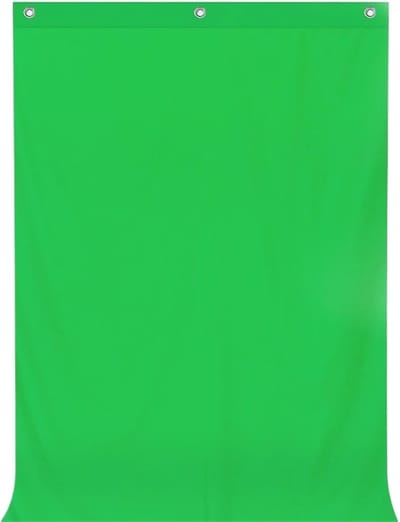 Fotografieachtergrond Groen - Studio doek - Video opnames - Lichtabsorberend materiaal - 3000x5000MM - Groen