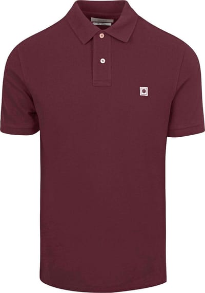 King Essentials The Rene Poloshirt Burgundy - Maat M - Heren - Polo shirt Heren met Korte mouw