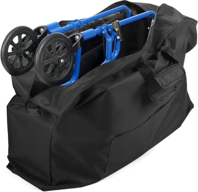Extra grote rolstoel reistas voor rollators en transportstoelen - Lichtgewicht en waterdicht