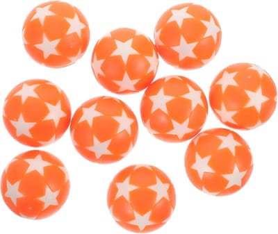 Tafelvoetbal ballen - Vervangingsballen spel - Wedstrijd plezier - Duurzaam lichtgewicht - 3.2 cm diameter - Oranje