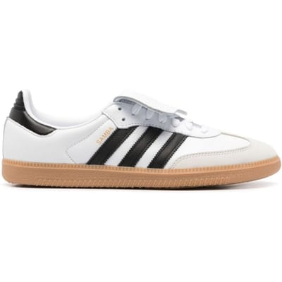adidas Samba LT Wit Zwart Gum Dames Sneakers Wolk-Wit Kern-Zwart Goud-Metaal IG4279 39⅓ white