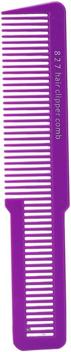 Tondeuse Kam - Kapperskam - Haar Trimmen - Antislip Ontwerp - 24 x 7 x 1 cm - Paars