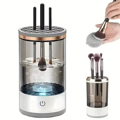 Make up kwastenreiniger - Multi brush cleaner - 2 in 1 Kwastenreiniger en Droger - HYGIENE