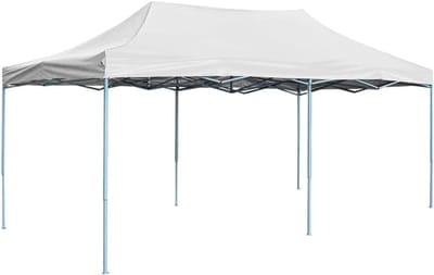 Professionele Partytent - Opvouwbaar Paviljoen - Outdoor Evenementen - Waterdicht Uv-Bestendig Dak - 3 x 6 Meter - Wit