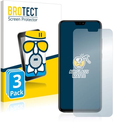 BROTECT - Screenprotector voor Honor 8X - Folie Beschermfolie Beschermglas matte 3 Stuks
