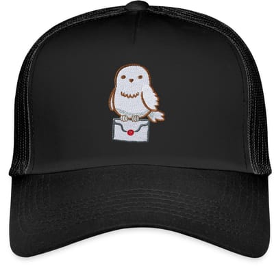 Harry Potter Hedwig Met Letter Borduurmotief Trucker Cap