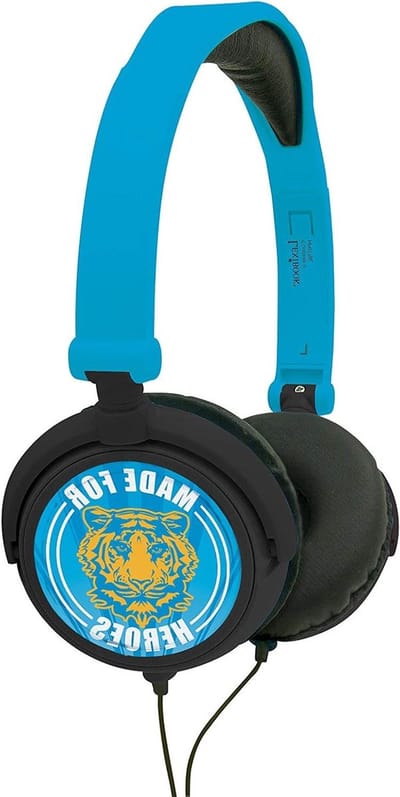 Kinderkoptelefoon - Koptelefoon kind - Muziek luisteren - Kindvriendelijk volume - Opvouwbaar - Blauw