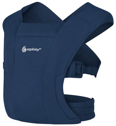 Ergobaby Baby Draagzak Embrace Midnight Blue - ergonomische draagzak vanaf geboorte