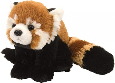 Wild Republic pluche rode panda knuffel - 34 cm - zachte knuffels - bosdieren