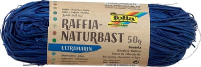 Folia raffia ultramarijn 10 stuks