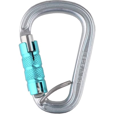 Staal klimgereedschap karabijnhaak Edelrid HMS Bruce Triple FG