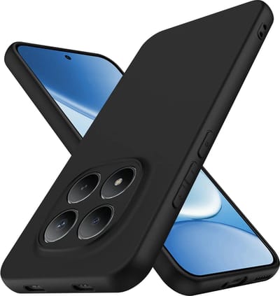 Zwart TPU Hoesje Geschikt voor Xiaomi Redmi Note 15 Pro 5G - Back Cover Case - Lichtgewicht - Ultra Dun - Flexibel - Zacht