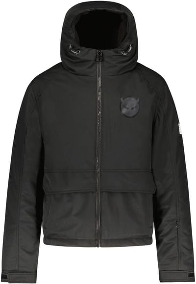 SuperRebel - SPACE Ski Twill Jacket Black - Black - Maat 140